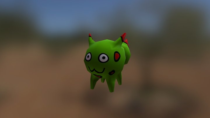 Tiny Monster 3D Model