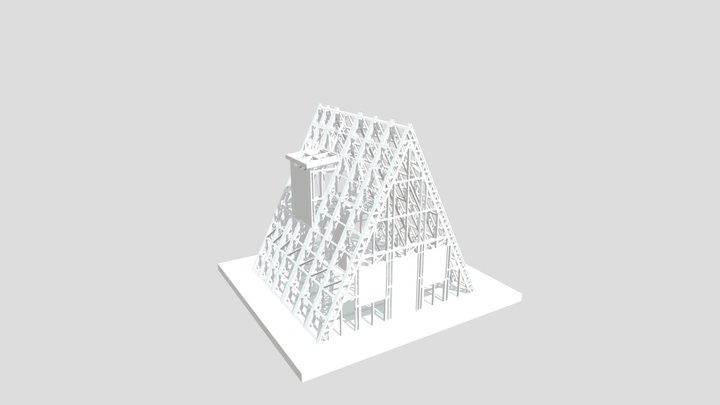 079 A-Frame 3D Model