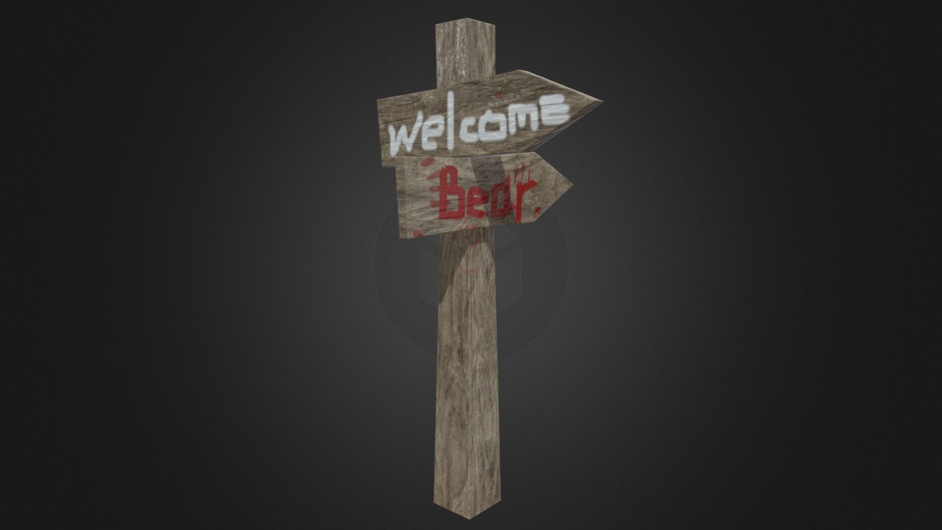 signpost 路標 2022-1208 - 3D model by tian_yu [9c3d0c8] - Sketchfab