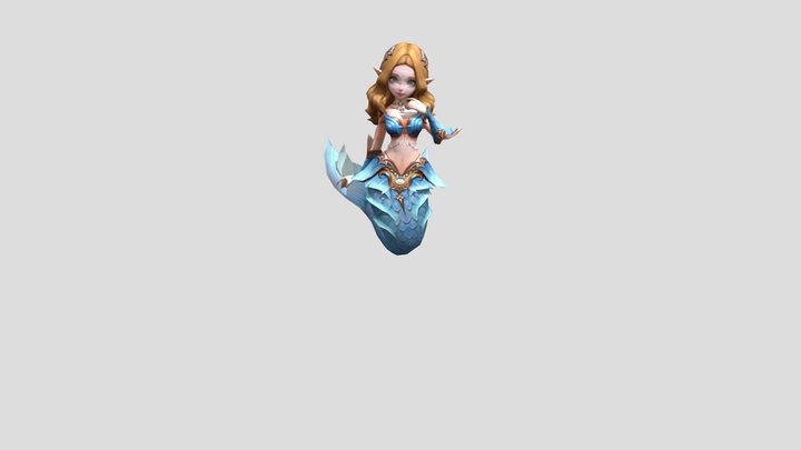 MermaidSenior 3D Model
