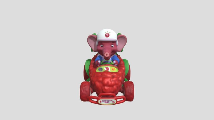 Slushiea Raspberry(Raspberry Elephant) – Modello 3D gratuito STL