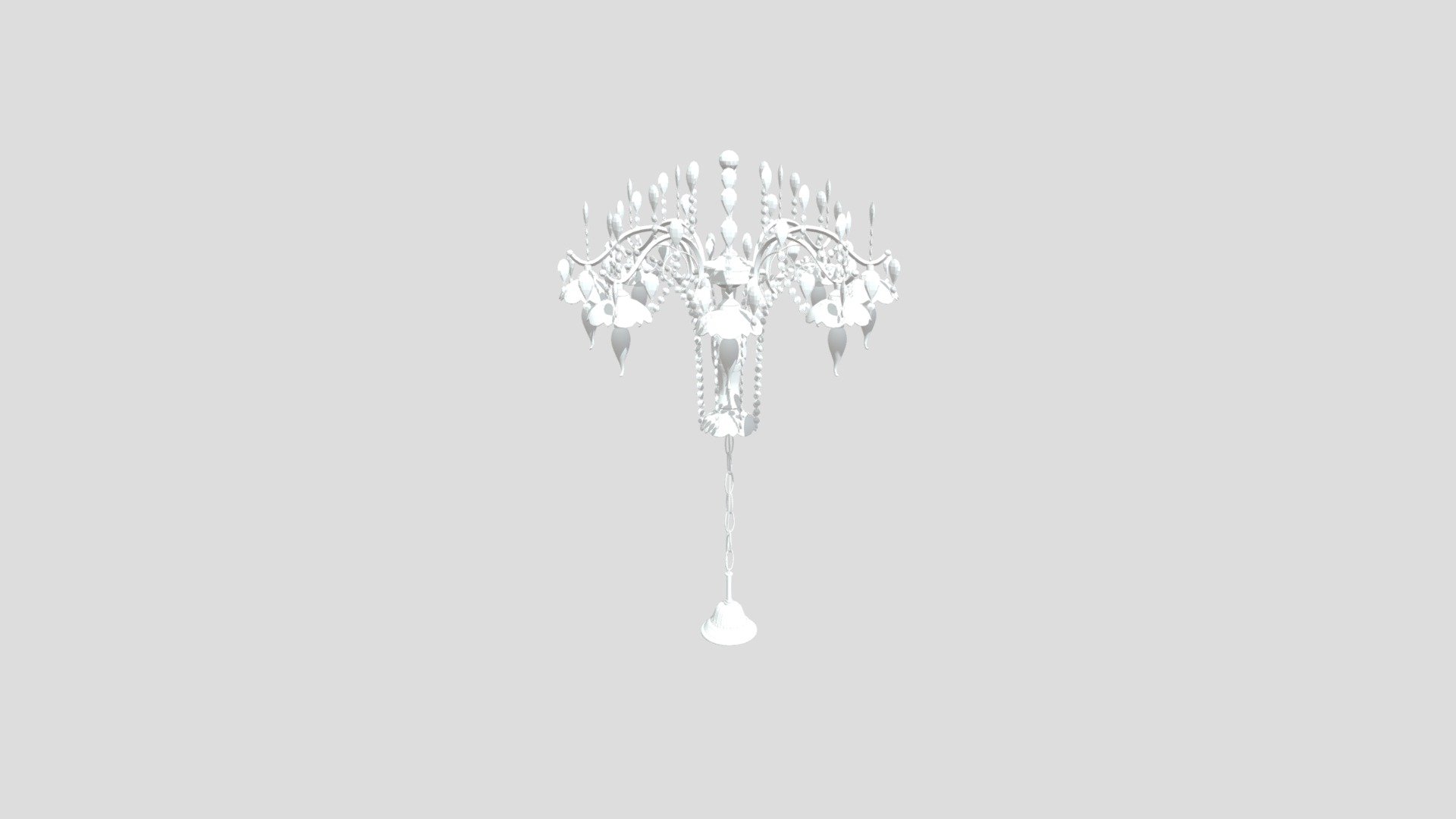 Eurosvet 3188/8 хром Strotskis — Sketchfab embed 3D viewer