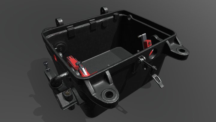 Induction Stop 3D Model
