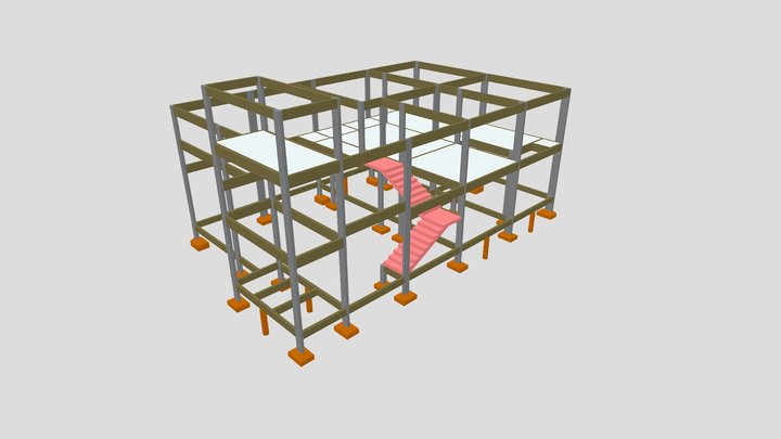 Estrutura 3D - Aplik 3D Model