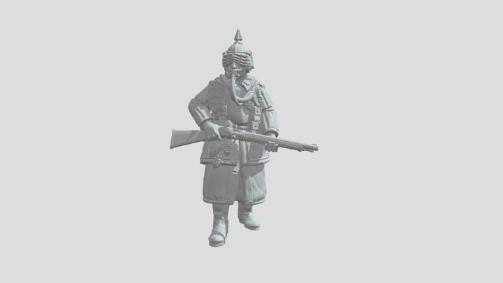 Ram soldier mini 3D Model