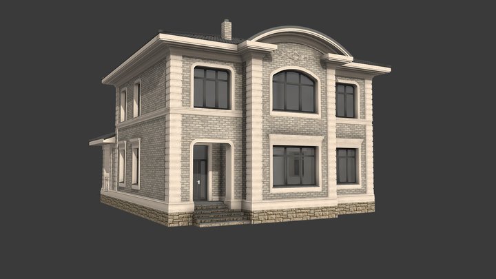 Жилой дом 8 0 (Михаил) 3D Model