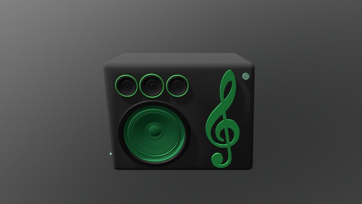 Speaker 3D Model