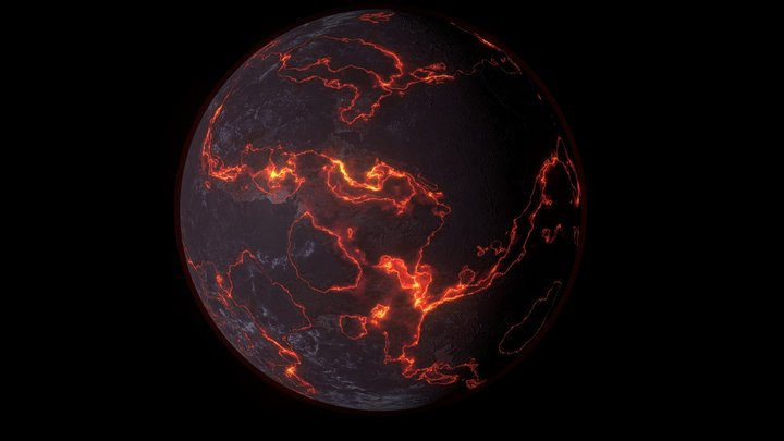 Foundation: Galactic Frontier - Volcanic 3D Model
