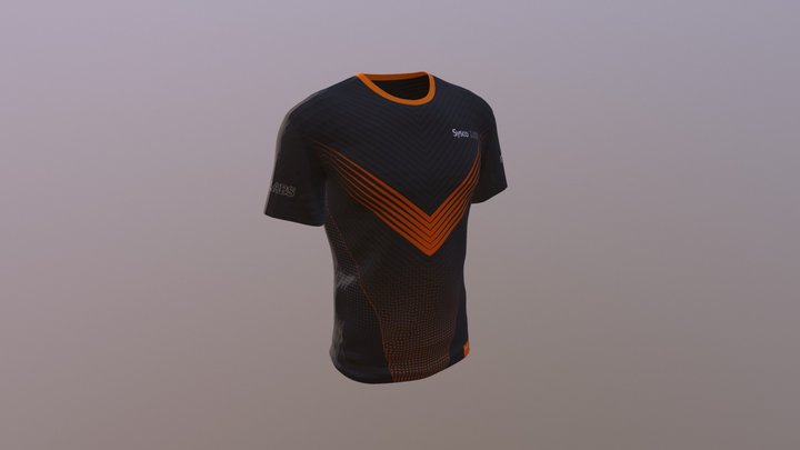 Sysco Labs Sports Team Tshirt V2 3D Model