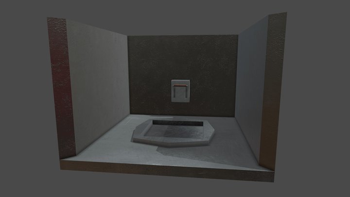 Scientific Trap Door 3D Model