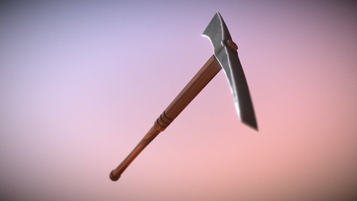 Gallo Roman Dolabra 3D Model