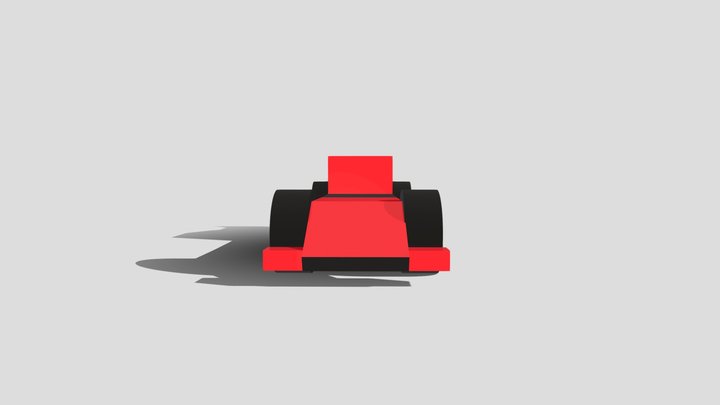 F1 Car 3D Model