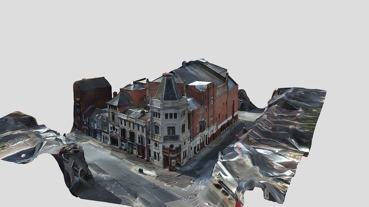 The Kings Theatre Portsmouth 3D Model