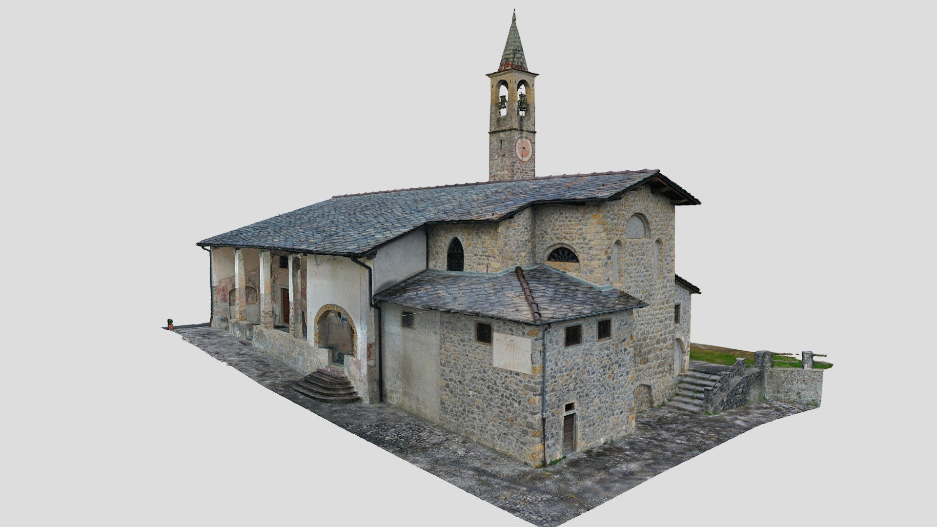 Chiesa di Santa Brigida in Valle Brembana — Sketchfab embed 3D viewer