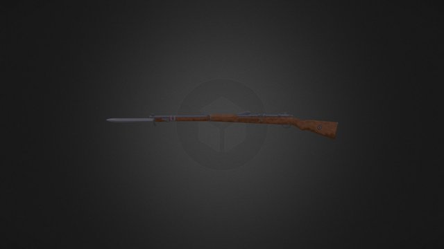 Gewehr 98 3D Model