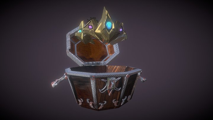 Crown and Case 3D Model