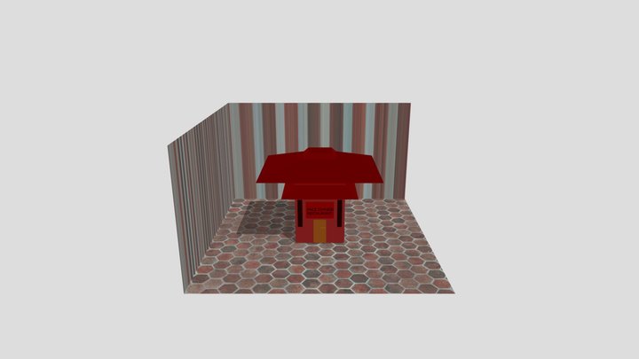 Face Chinese Resturant 3D Model