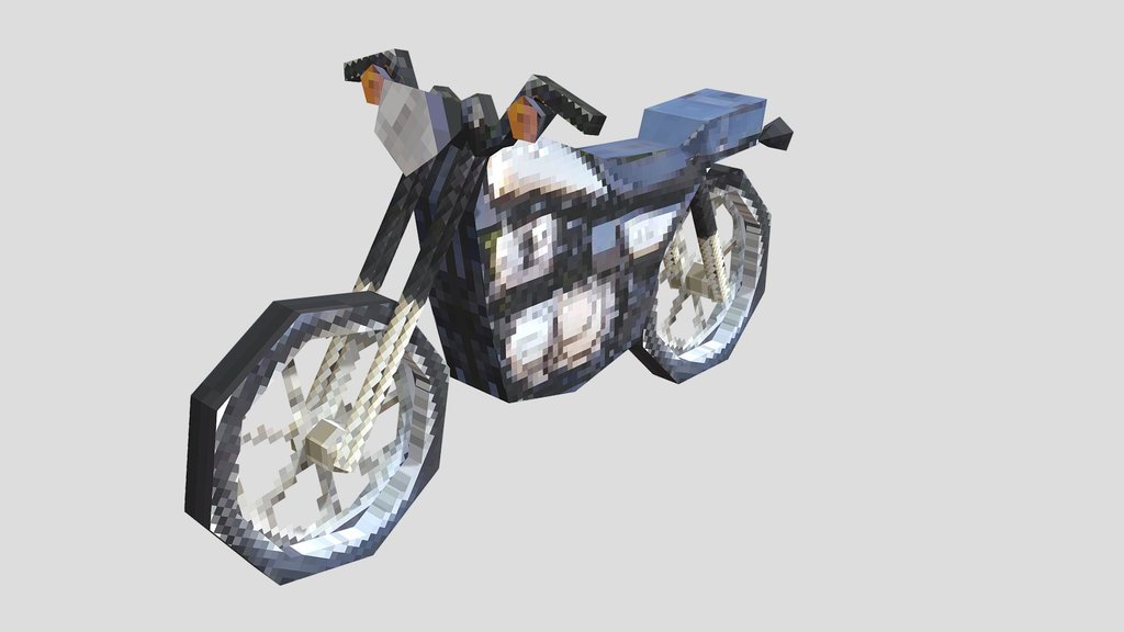 Kawasaki Spectre - PS1 Low Poly