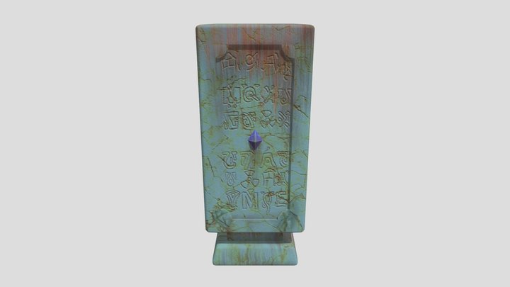 Column Test 1 Single Model 3D Model