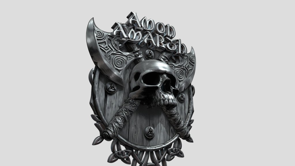 Amon Amarth Emblem with Logo