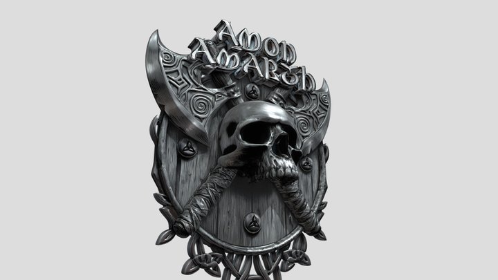 Amon Amarth Emblem with Logo