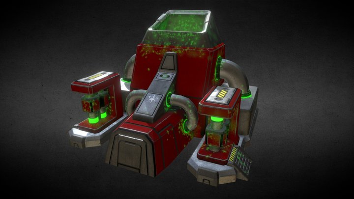 Refinery 3D Model
