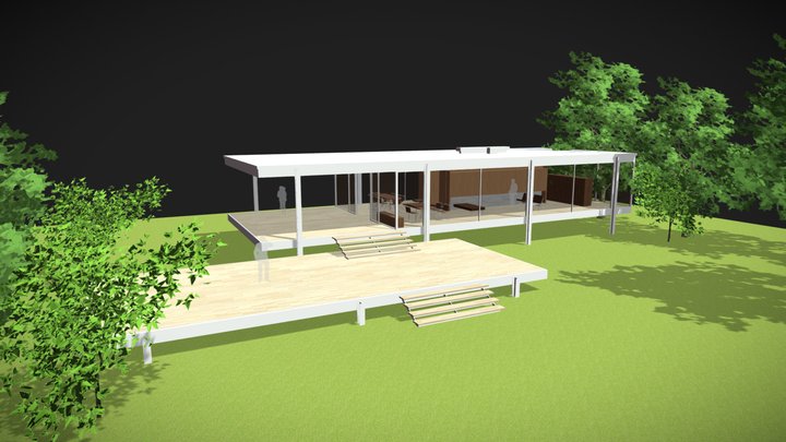 Farnsworth 3D Model