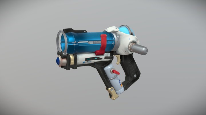 Overwatch Mei's Endothermic Blaster 3D Model