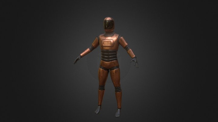 Spacesuit "veteran" 3D Model