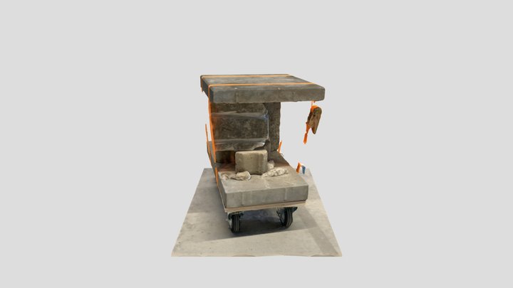 Centrum Vest Table 1 3D Model