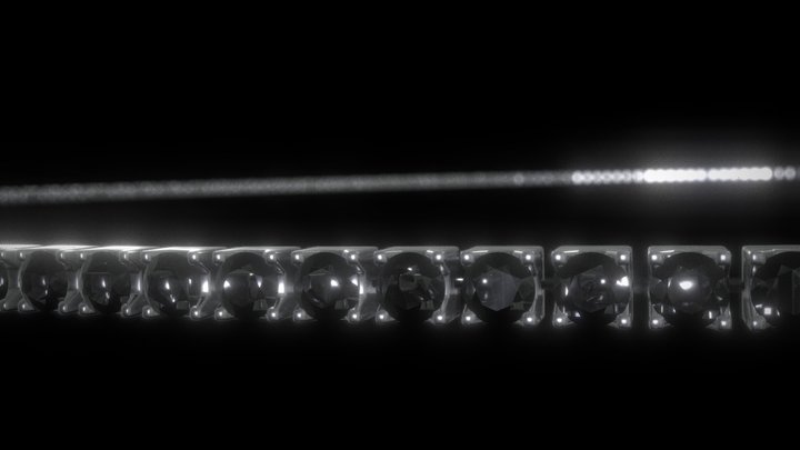 Tennis Chain 3D Model