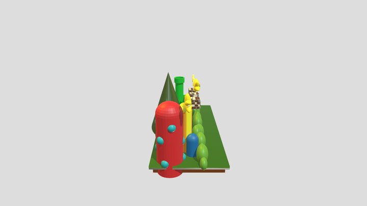 Mario world FM 3D Model