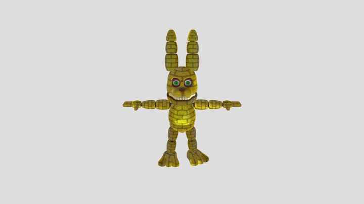 Plush Trap Chaserv3 Rigged2 3D Model