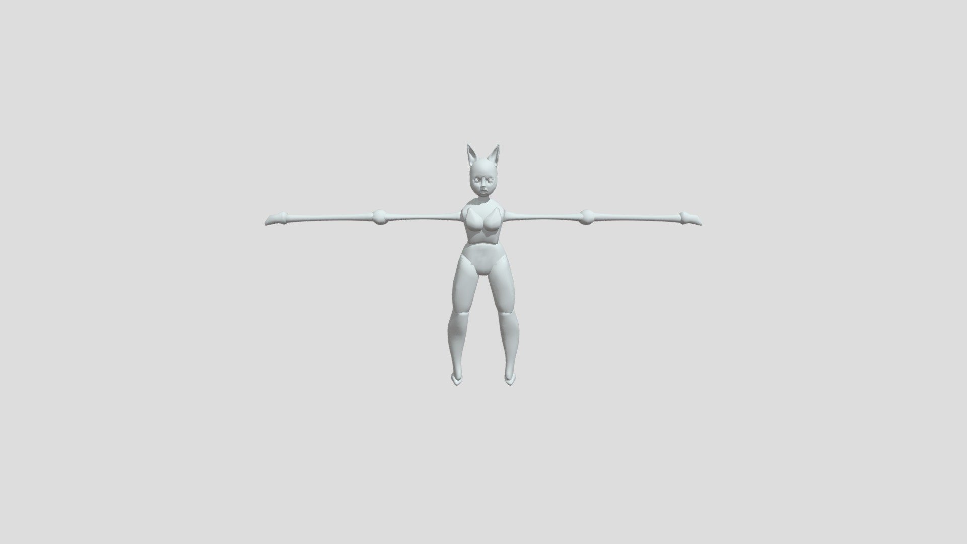Cuerpo de personaje LOW POLY