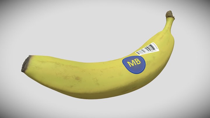 Banana 3D Model