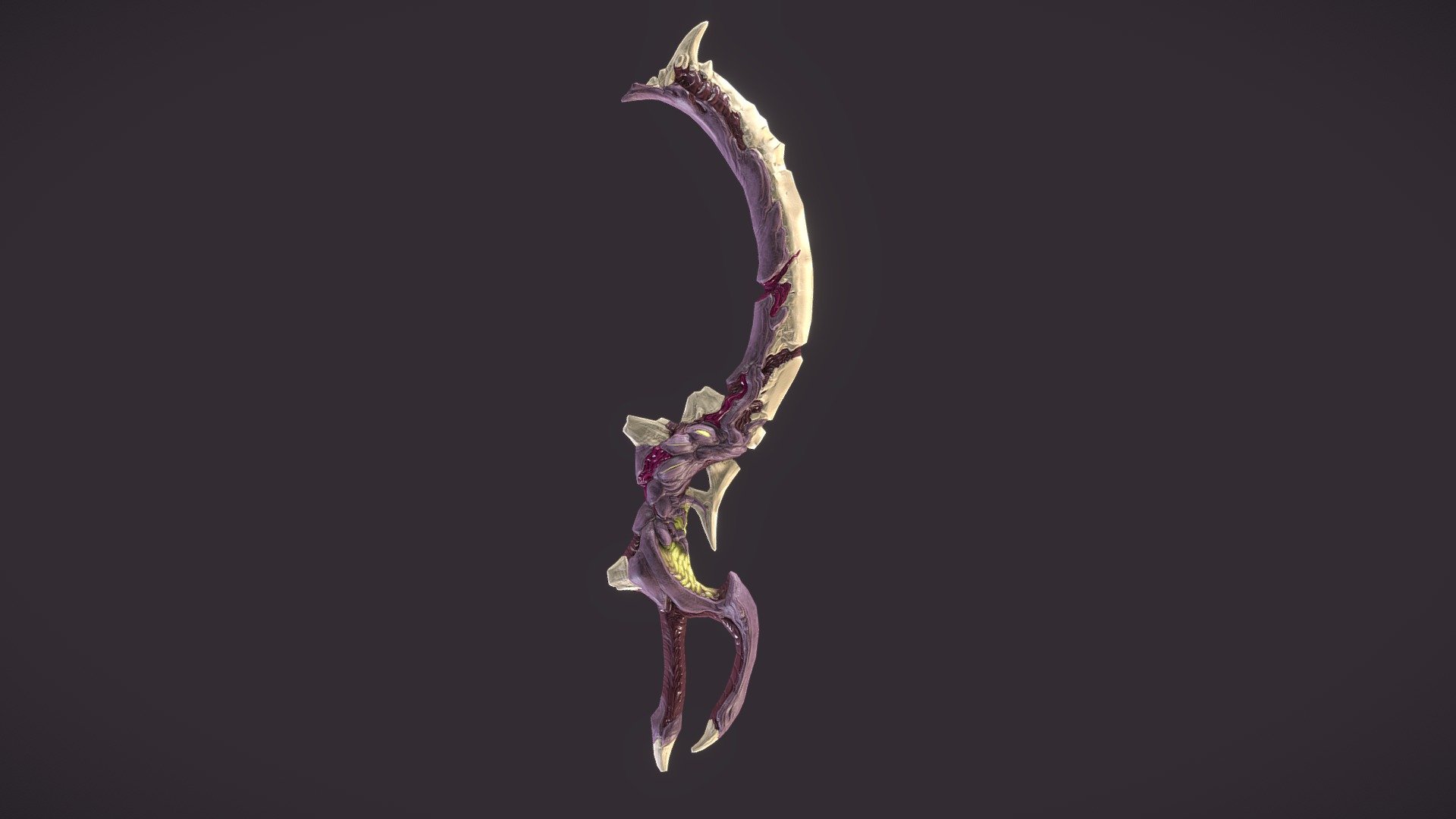 Udjyat's Serpent (machete skin) - 3D model by Vulbjorn [9c4e6b5 ...