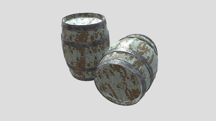 Barrel 3D Model