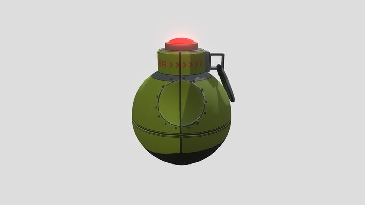 Grenade 3D Model
