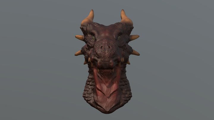Dragon_head 3D Model