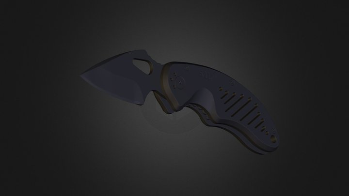 TACTICAL KNIFE "5.11 Min-Pin Knife" 004 3D Model