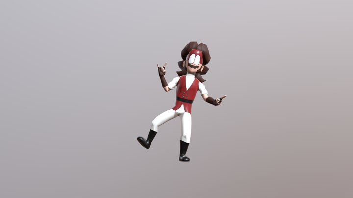 Will B_ Rusty 3D Model