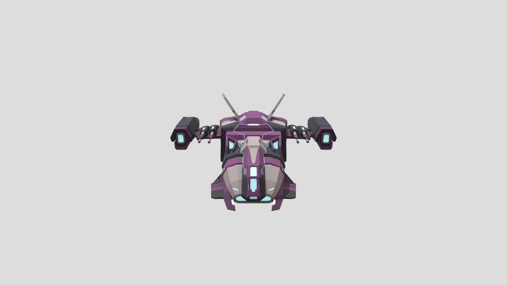 Spaceship Defender 05 - Buy Royalty Free 3D model by kieartist [9c52ec9 ...