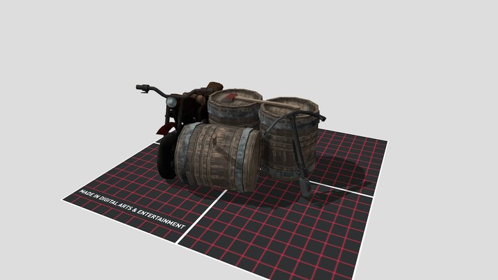 DAE 5 Finished props - Forest Loner 3D Model