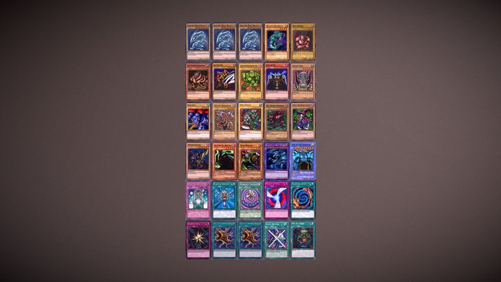 Seto Kaiba's Deck (Yugioh) – Modello 3D gratuito STL