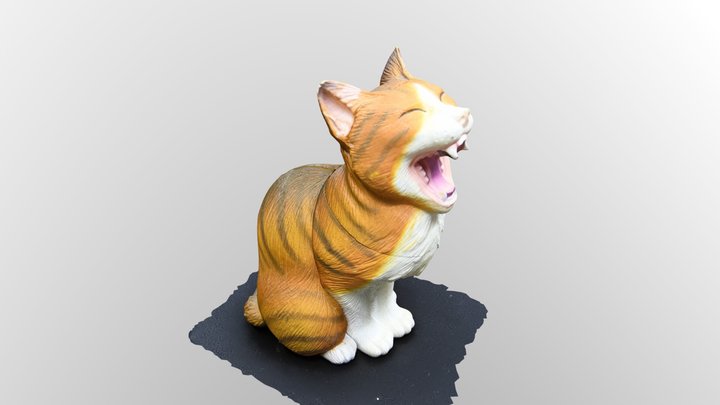 にゃーん 3D Model