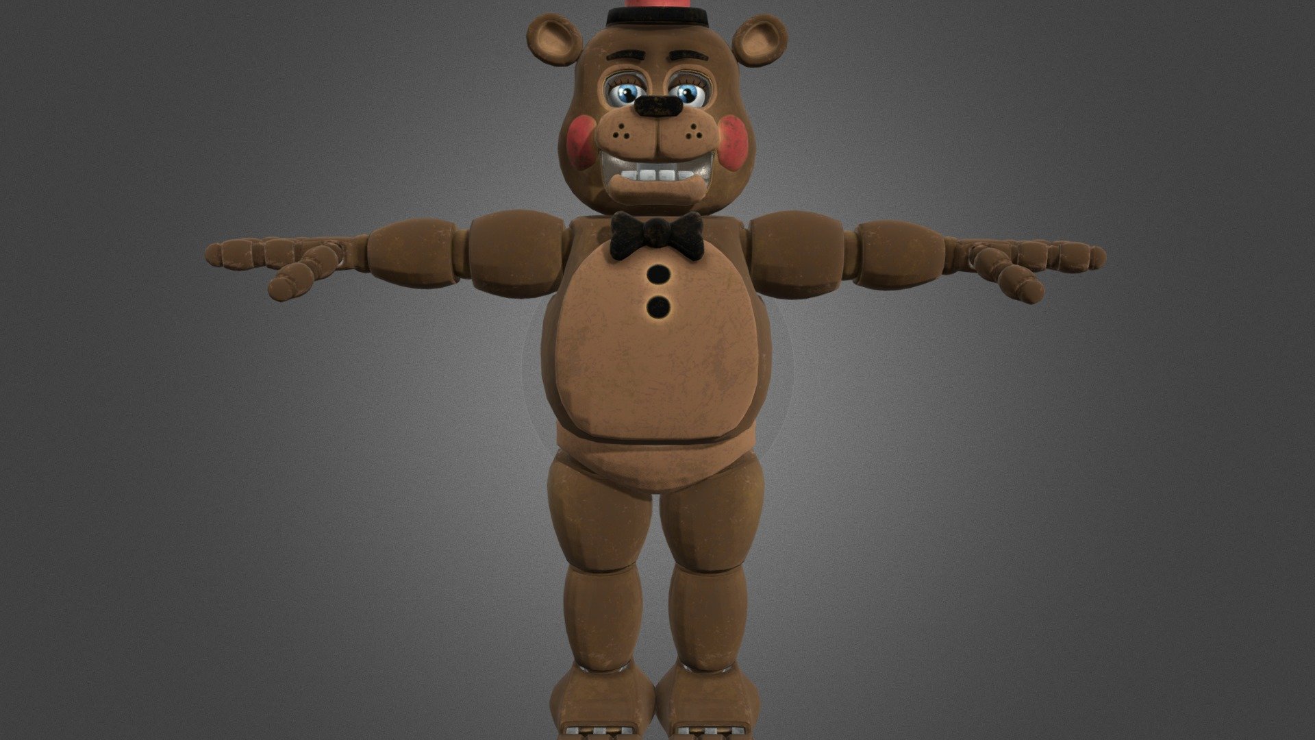 Toy Freddy | Five Nights at Freddy's 2 - Download Free 3D model by ...