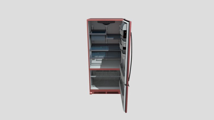 Fridge 3D Model