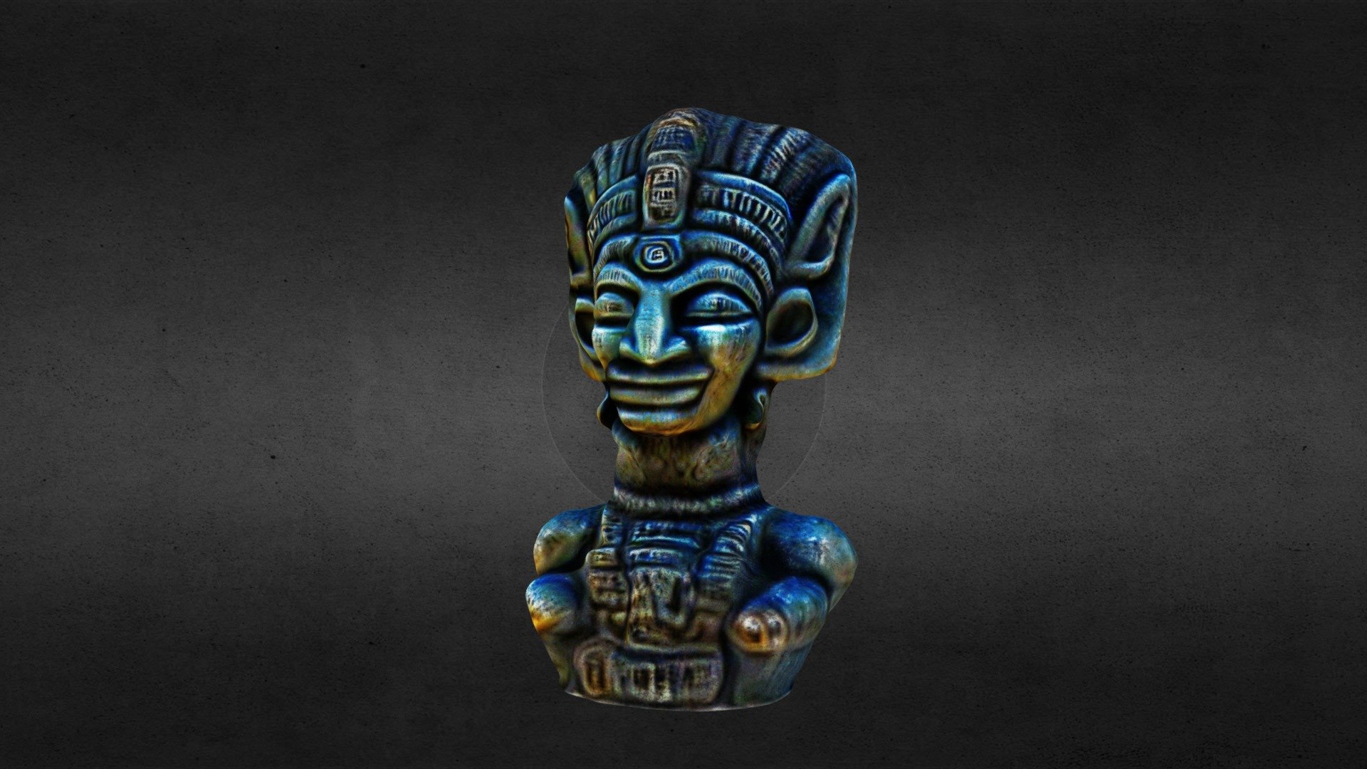 Mayan Alien Statue - 3D model by curiousmagic [9c5606a] - Sketchfab
