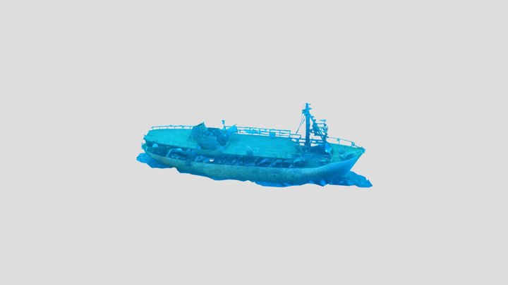 Sunboat Artificial Reef,  Eilat NorthShore 3D Model