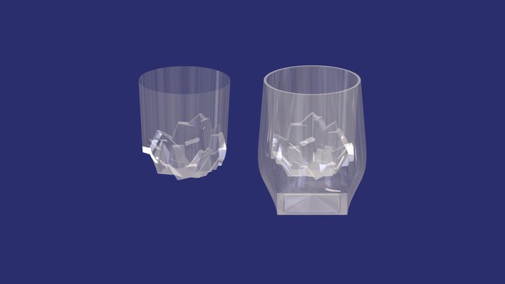 EVEREST_JOHNIE_WALKER_ODLIVKA_S_DEKOREM_HOR_V_RA 3D Model